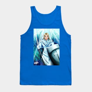 Saint Michael the shiny Tank Top